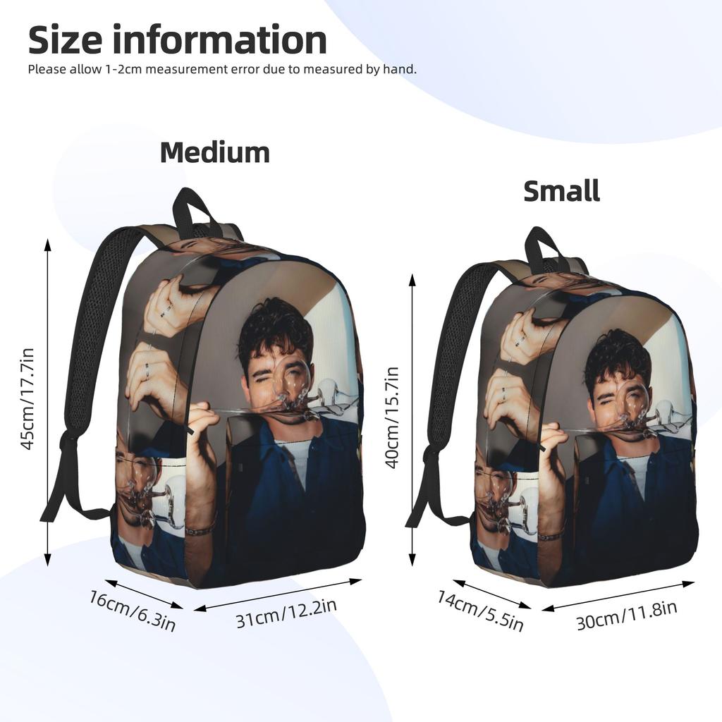 C-Charles Leclerc Backpack for Men Women Cool Student Work Daypack  Laptop Computer Shoulder Bag Lightweight