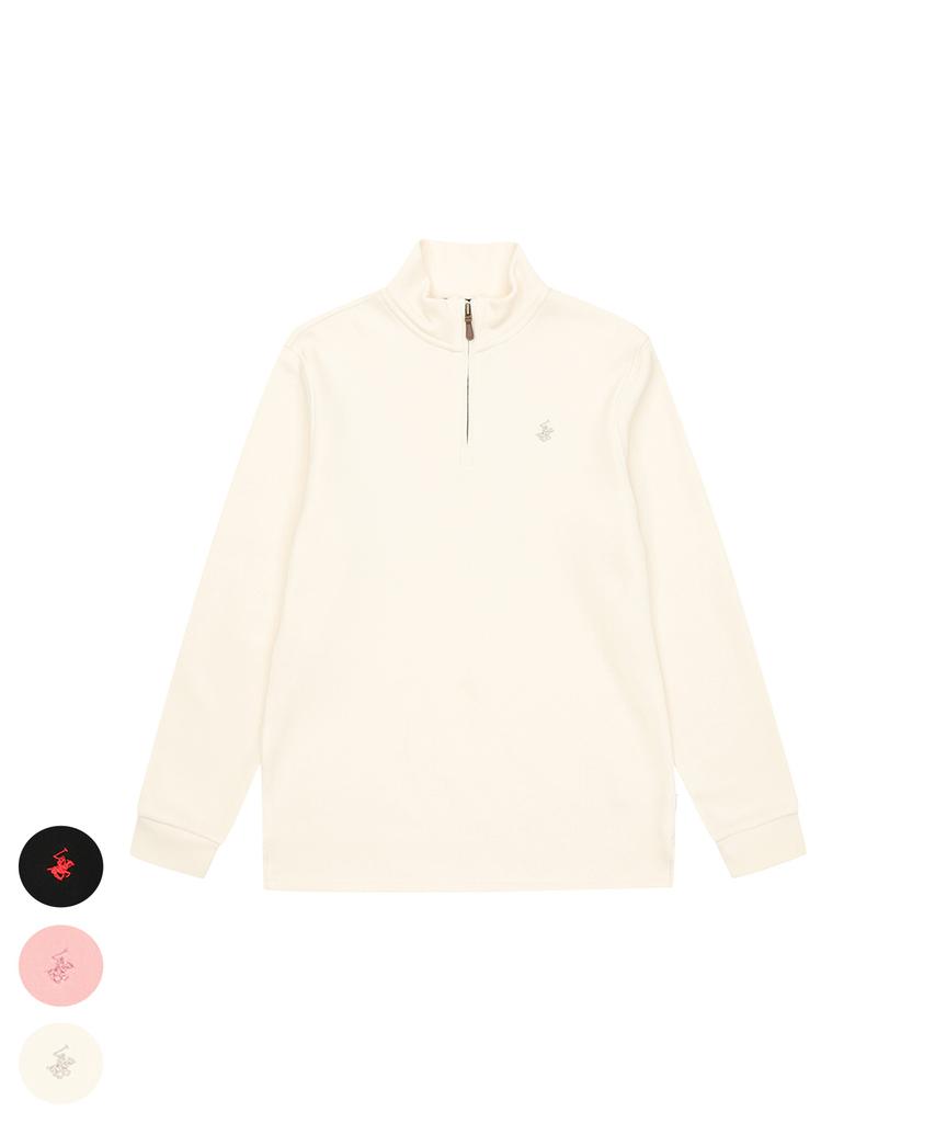 BHPOLOCLUB Women'S Signature Fleece-Lined Half-Zip 3 Colors Ts484