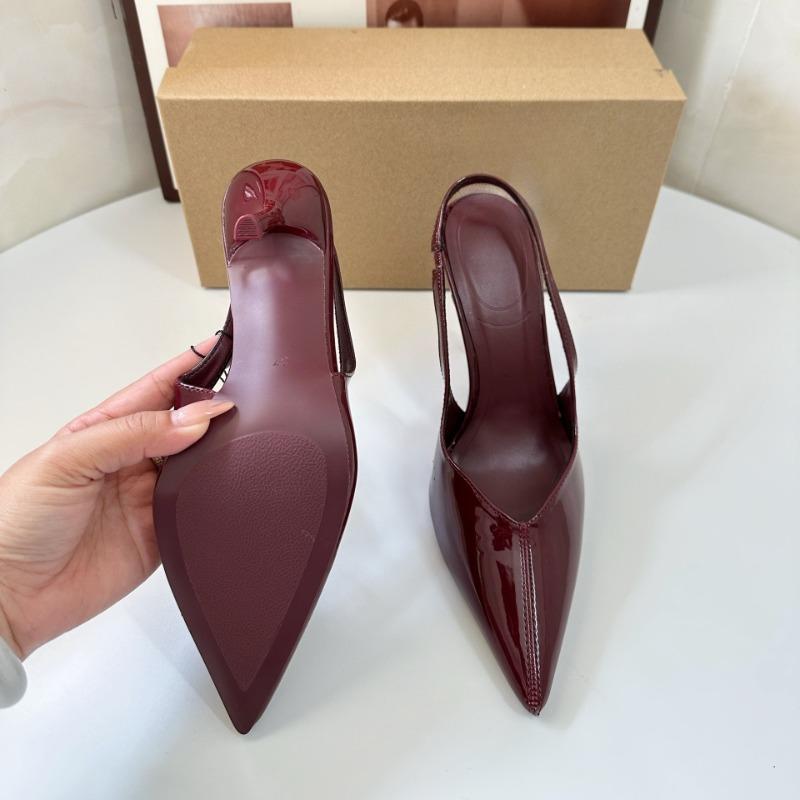 Fashion 2025 Luxury High Heels Women Sandals Designer Pointed Toe Sexy Summer Party Wedding Dress Stilettos Concise Office Lady Shoes