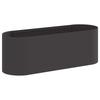 Raised Garden Bed Black 120 X 40 X 40 Cm Steel