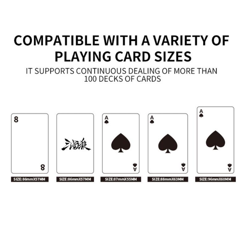 Інтелектуальна машина для роздачі карток з обертанням, яка відрізняється тихою роботою та стабільною основою для використання в професійних казино