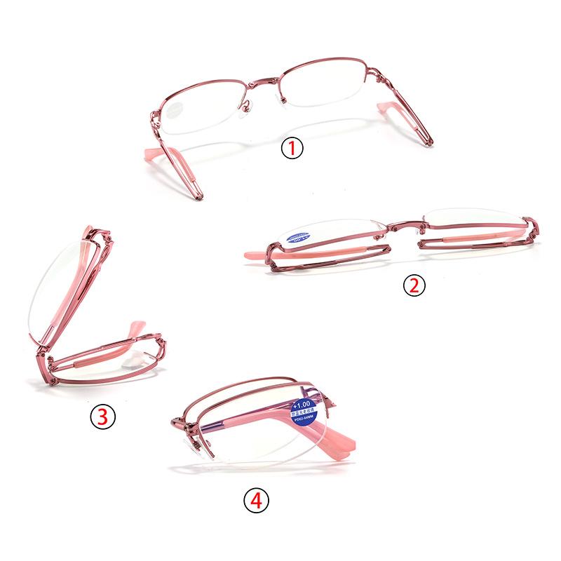 Portable Anti-Blue Light Folding Reading Glasses for Men & Women