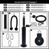 WEZHO Lat Pulldown Cable Attachment Kit CN Plug (adapter Included)