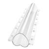 Stampo in Plastica per Coltivazione Cetrioli Forma a Cuore Coperture per Piante Strumento Creativo per Modellare Verdure Agricoltore