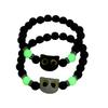 Lovely Bracelet Resin Luminous Bead Bracelet Comfortable Cat Hand Chain Great for Everyday Life and Dating
