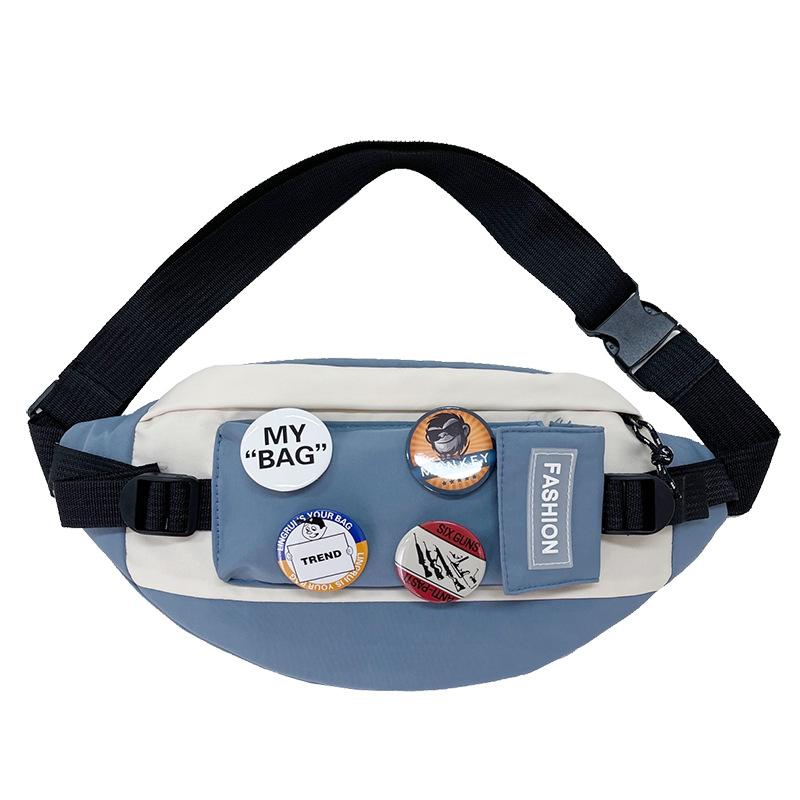 Chest Bag Men Casual Shoulder Bag Boys Small Backpack Trend Messenger Bag Men New Purse