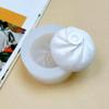 DIY Simulation Bun Candle Mold Aromatherapy Candle Plaster Mold Xiao Long Bao Silicone Soap Mold 3D Bao Zi Candle 3D Bao Zi Mold