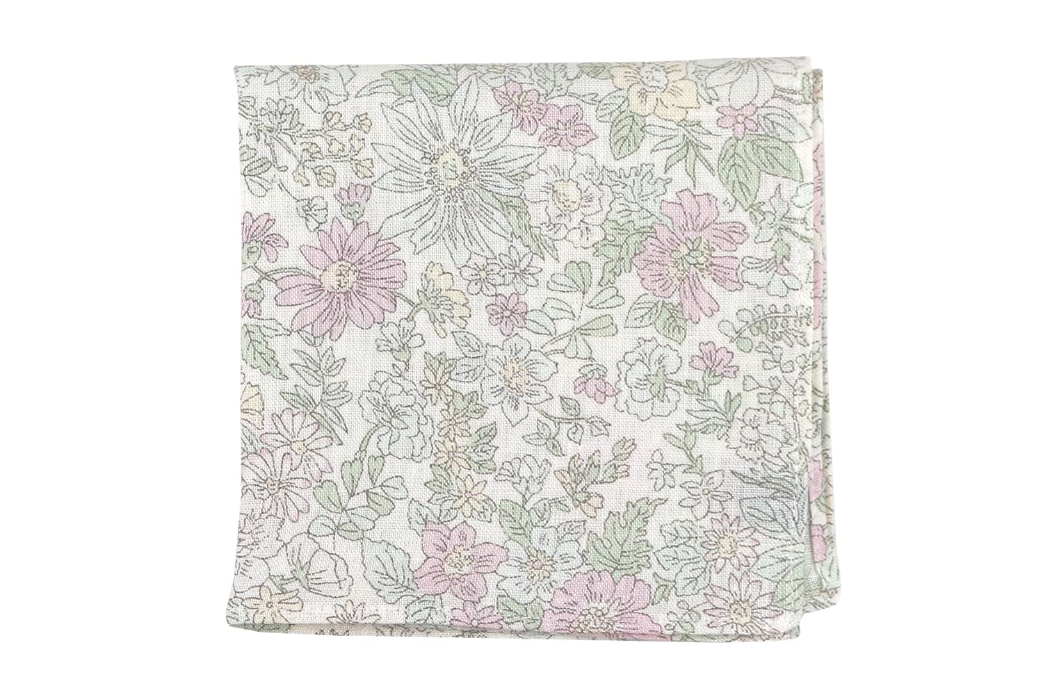 

DDintex FLORET LONDON Cloth 02, Flanders Linen, Emily, Pink, 45x45cm [Liberty Print]