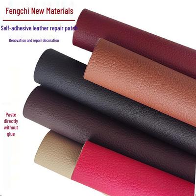 Самоклеящаяся заплатка из натуральной кожи для ремонта порезов, дыр и реставрации дивана или сиденья