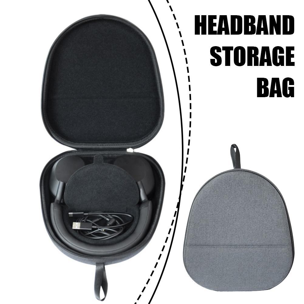 For Sony WH-1000XM5 Earphone Case With Semi Waterproof And Shockproof Double Directional Zipper, Non Stunning