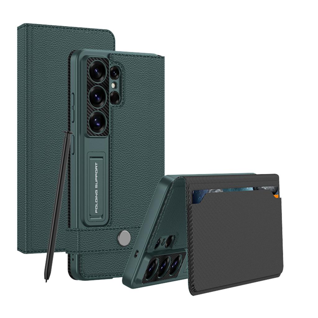 Pouzdro pro Samsung S26 ultra flip kryt Peněženka kožené pouzdro nárazuvzdorné držák na karty stojánek rotektivní kryt plné pokrytí odolné