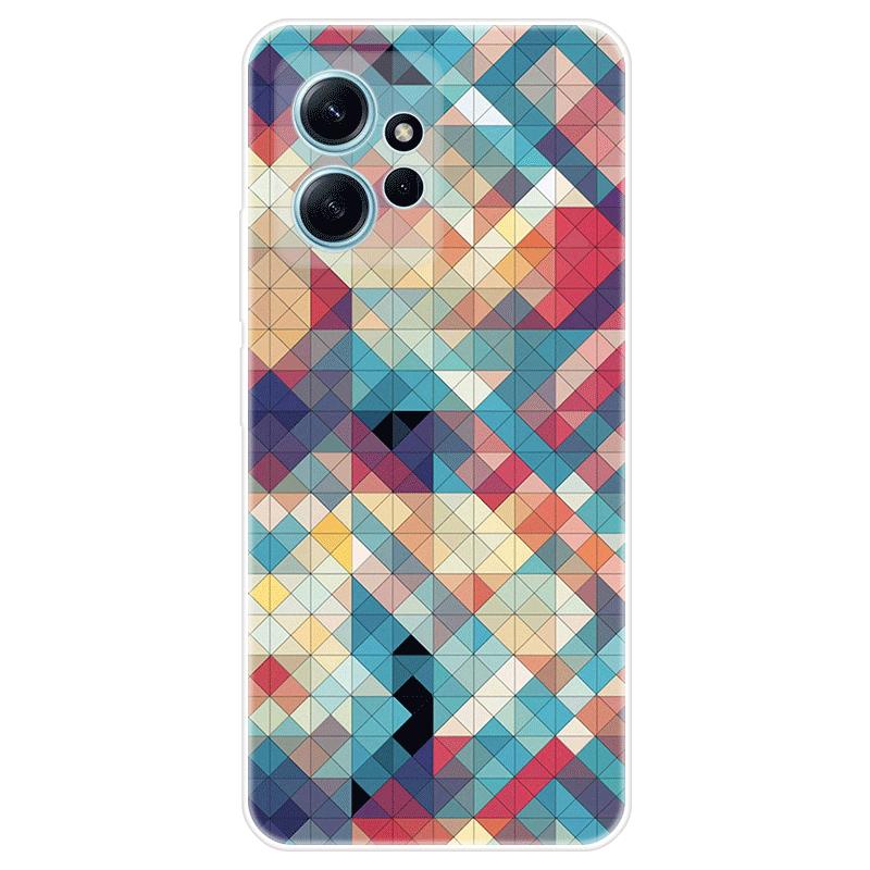 Per Xiaomi Redmi Note 12 Note12 4G Custodia morbida in silicone Cover posteriore Cartoon Phone Case Diversificazione