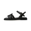 Misope Women Unique Upper Decoration Sandal 2color 012224705