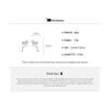 Simple Ribbon Bow Ear Clips for Women Girls Fashion Geometric C-Shaped No Piercing Earrings Y2K Aesthetics Jewelry Gifts