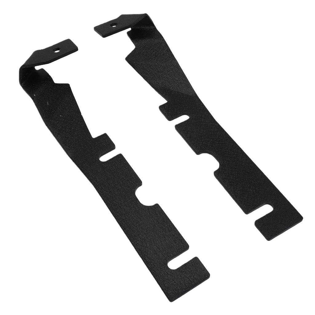 Hood Hinge Ditch Light Mount Bracket Replacement for Ram 1500 2019 2024 Auxiliary Off Road Work LED Light Hood Mounts