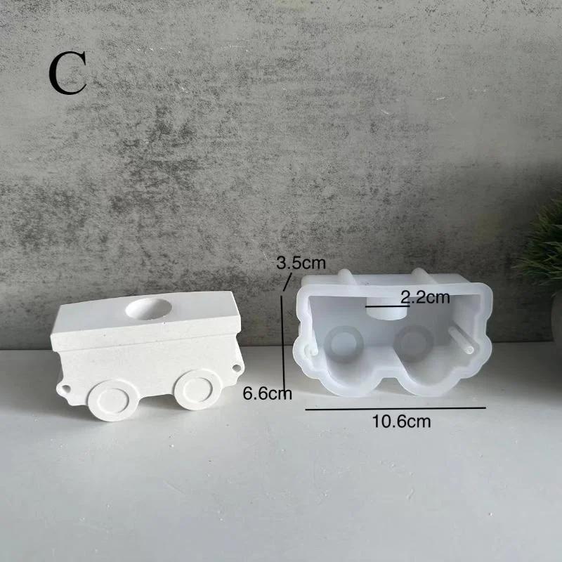 Home Decoration Creative Modern Candlestick Holder Living Room Decor Home Romantic Decoration Candle Holders  Silicone Mold