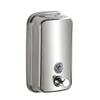 Modern Stainless Steel Soap Dispenser Wall Mount With Hand Press For Kitchen And Bathroom Use