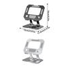 360° Rotatable Tablet Stand Adjustable Foldable Desktop Stand Holder Compatible For 4.7-12 Inch Ipad Pro/Air/Min Laptop Tablet