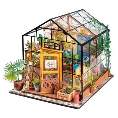 ROBOTIME Rolife 3D-Puzzle Cathys Blumenhaus DIY Miniaturhaus DG104