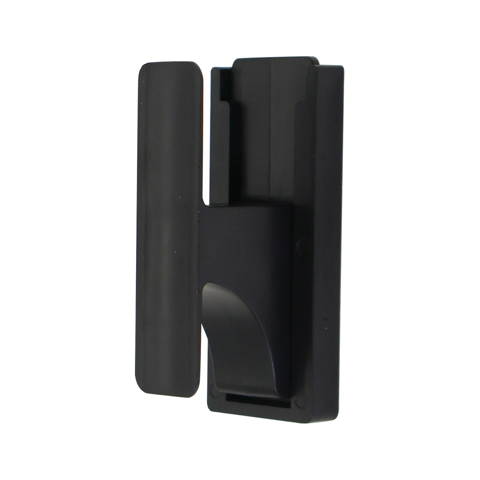 

Настенный кронштейн для удочек может быть горизонтальным или вертикальным One Size чёрный