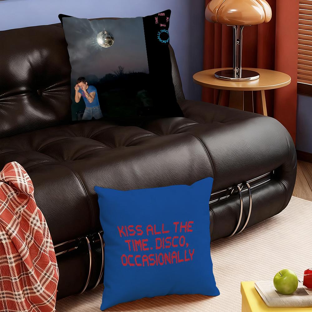 Singer Music 2026 Pillow Case Bedroom Sofa Living Room Backrest Decoration Square HHarry New SStyles Cushion Nap Time