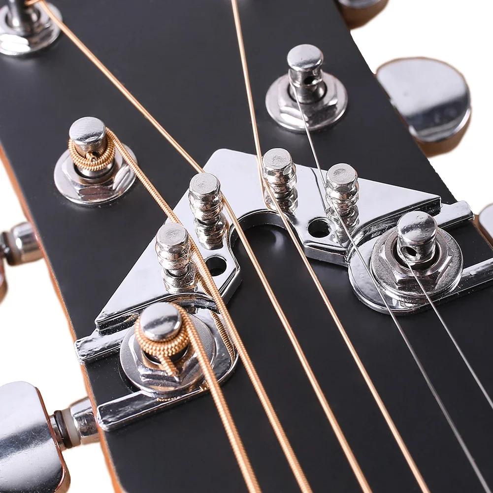 B2/B3/B4 Guitar Lock String Tuner Chrome Guitar Locking Tuning Key Peg Guitar Accessory Guitar String Butler for Electric Guitar
