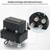 Premium Metal Winch Solenoid Relays Kit With Connection Wires For 4x4 Vehicles And ATVs Contactor Solenoid Relays