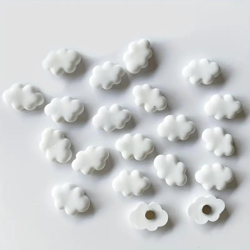 10pcs Vintage Macaron Heart Fridge Magnets Photo Wall Decor DIY Mini Home Accessories Fridge Magnets Decoration