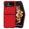 Galaxy Z Flip6 Lambskin Texture Retro Protective Leather Case for Samsung Fold6