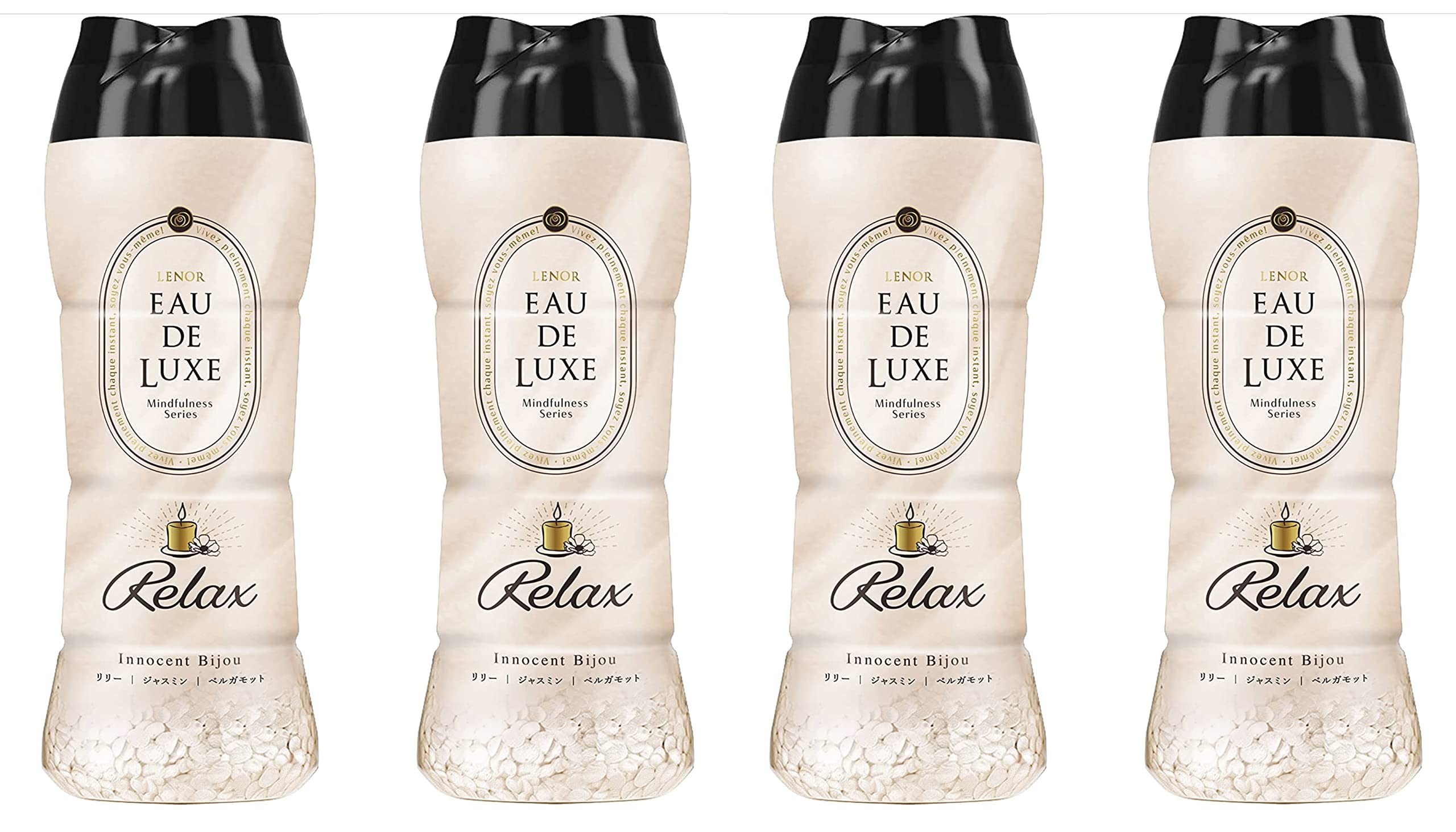 

Lenor Eau de Luxe Aroma Jewel Scented Innocent Bijou 520ml x 4 Beads, Scent,