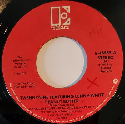 7inch Record TWENNYNINE, LENNY WHITE - Peanut Butter E46552 Elektra 1979 US Soul/Funk Used