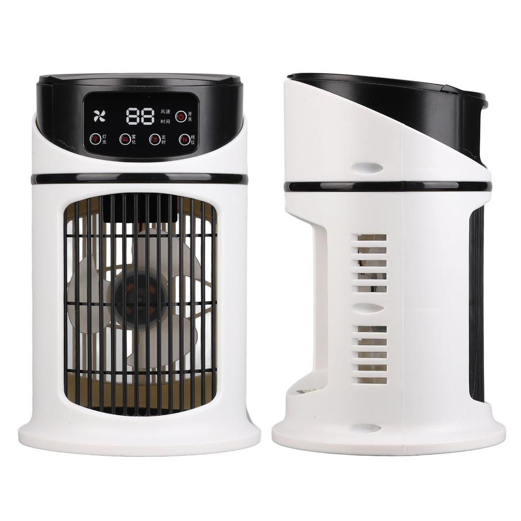 Mini Condizionatore Portatile Mobile Multifunzione Raffrescatore d'Aria Ventilatore Ventilatore a Raffreddamento ad Acqua per Ufficio Casa