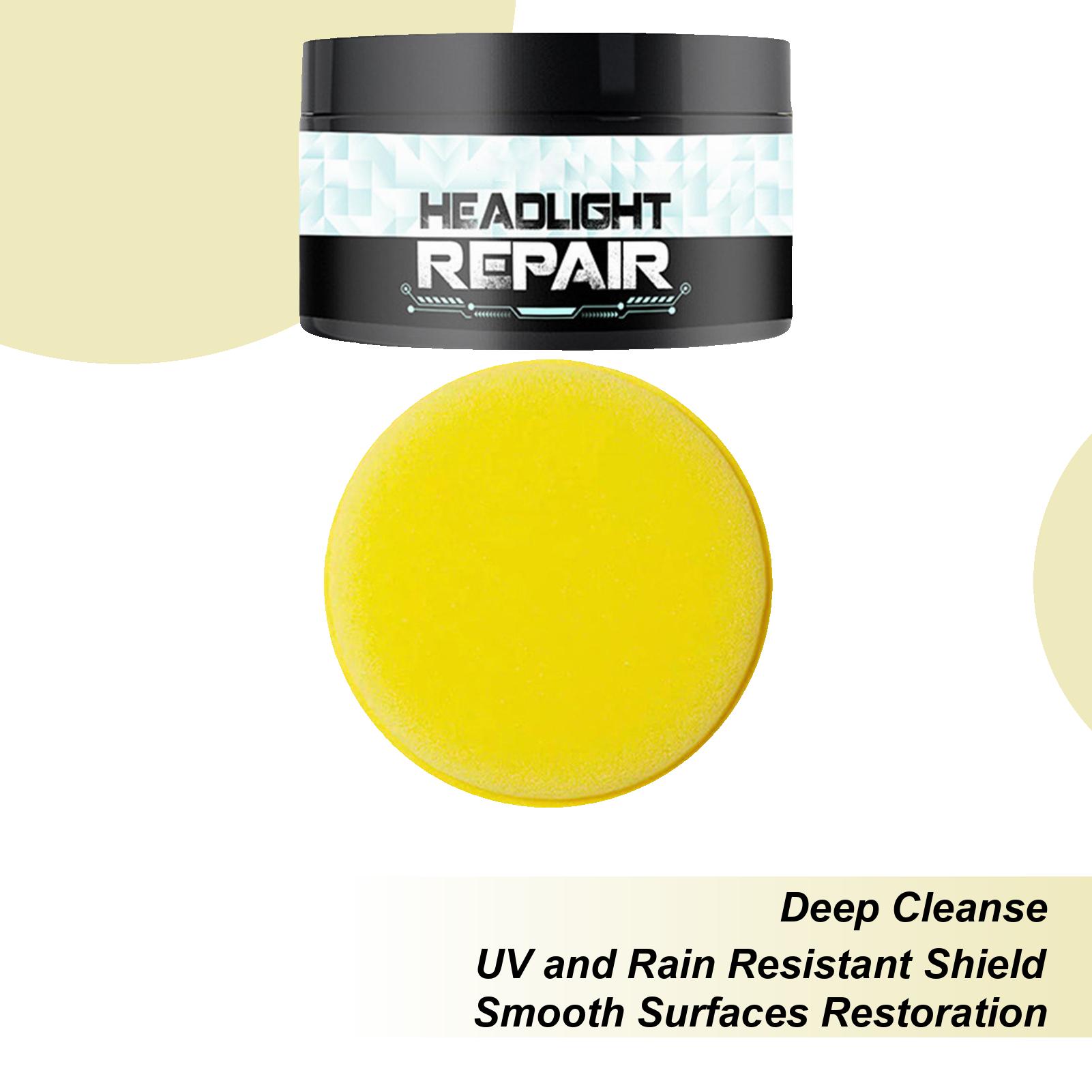 Headlight Restoration Kit Headlight Cleaner Polish Restore Kit Professional Automotive Detailing Supplies For Vehicle China Mainland