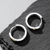 Gold-Plated Men's Stud Earrings - Trendy, Handsome, Light Luxury Ear Cuffs