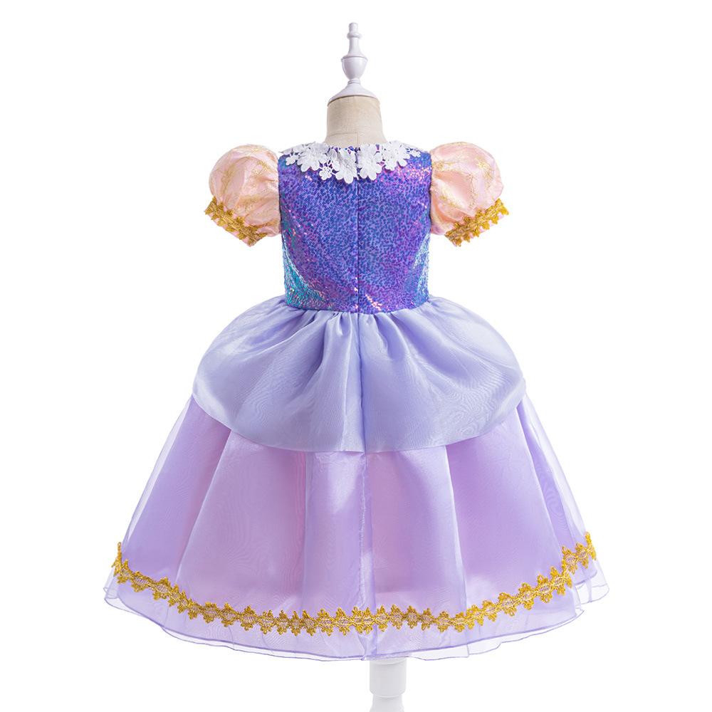 Kinder Blumenmädchen Prinzessinnenkleid Für Weihnachten Hochzeiten Kleid Kind Formell Schleife Für Schule Abendparty Kinder Neujahr Kleidung