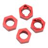 4Pcs Easy Installation 7mm Hex Wheel Hubs Adapter for FMS FCX24 1/24 RC Car