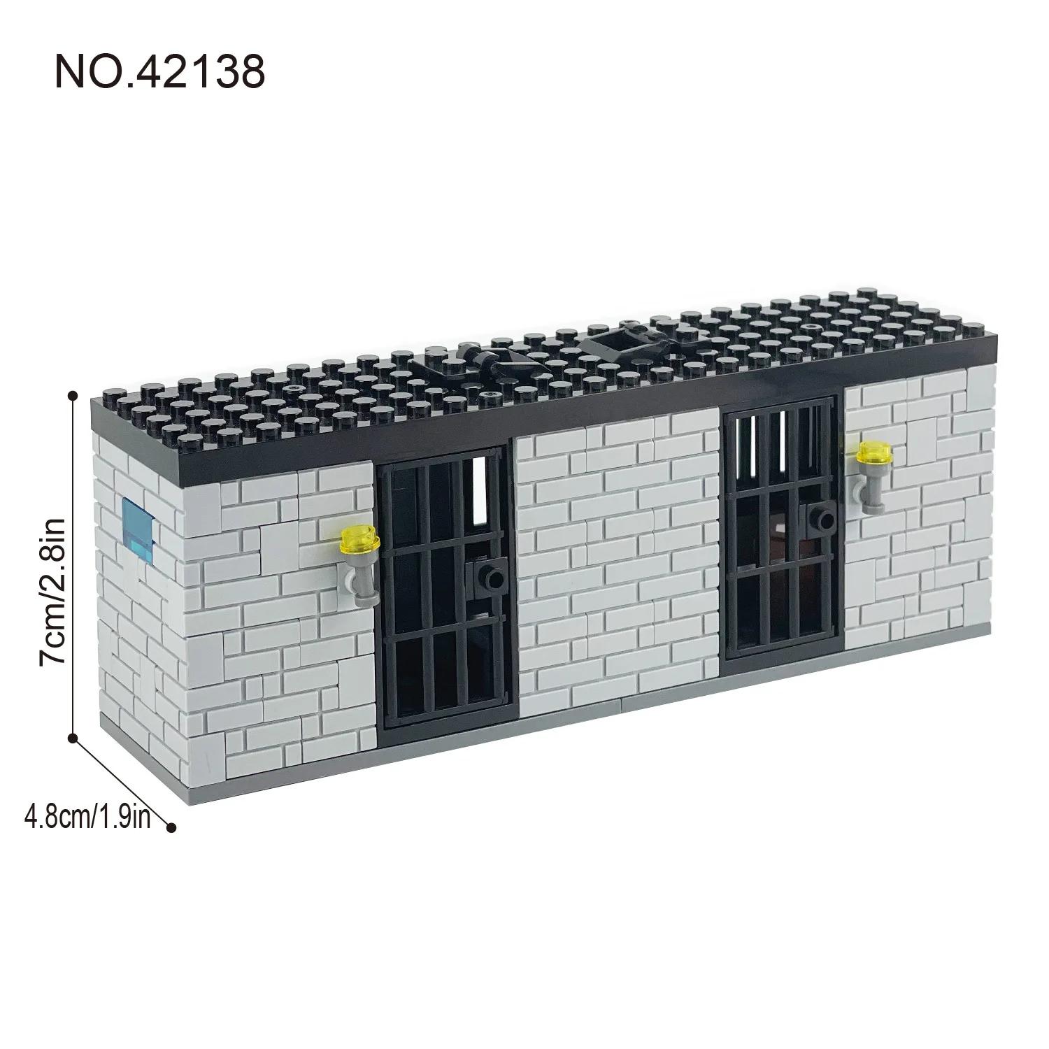 

Assembly Educational Hot skylight prison 42139 prisoner prison assembles small particles of toys, children s birthday gifts.
