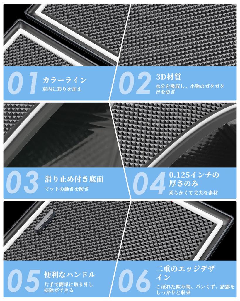 WEIPIN Toyota Sienta 10 Exclusive Rubber Mat Interior Rubber Mat Stain Prevention Sienta 3rd Generation Durable Noise Reduction Easy to Install New