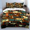 Books, cats, scarves, wand. Bedding sets Duvet cover sets Duvet covers Pillowcases(1*Duvet Cover 2*Pillowcases without duvet insert)
