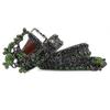 Black-Green Hip Hop Skull Belt: Trendy Men's Jeans Accessory