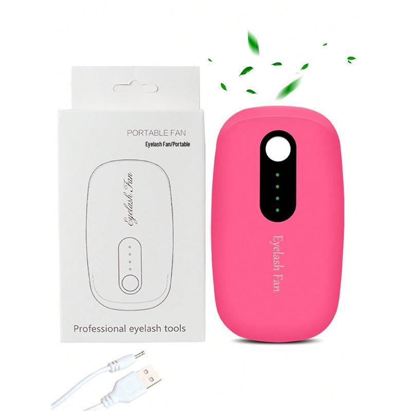 

Портативный USB-вентилятор для охлаждения ресниц с кнопочным переключателем 1 Piece розы красного