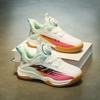 children's rotating buckle running shoes spring and summer classmates sports shoes net cloth surface big and middle school children's casual shoes