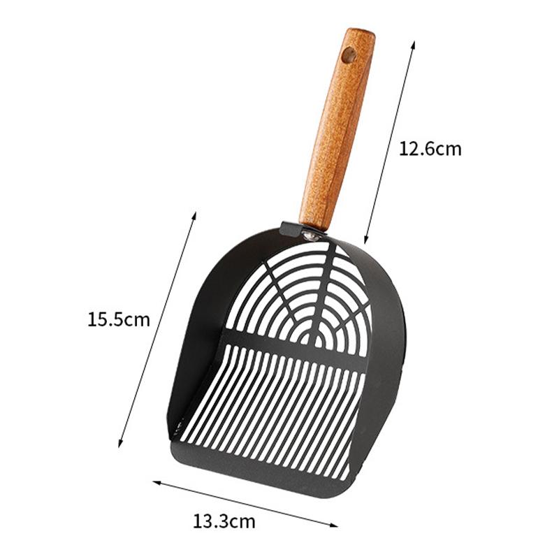 

Совок для кошачьего туалета из нержавеющей стали, прочный, с длинной ручкой, совок для кошек, прочный сетчатый совок, фильтр для кошачьего туалета, инструменты для уборки домашних животных