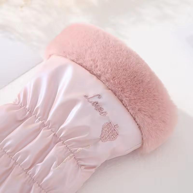 Outdoor Custom Ladies Sports Fashion Colorful Snowing Cycling Winter Warm Gloves