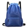 Customizable Logo Drawstring Backpack - Double Strap Gym, Basketball, Football, Fitness, Running, Hiking Bag