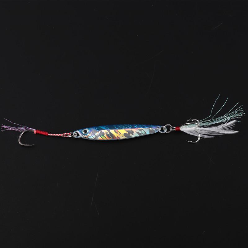 Nanyou Night Glow Trolling Jig 10cm 80g - Ocean Shore Casting Fishing Lure