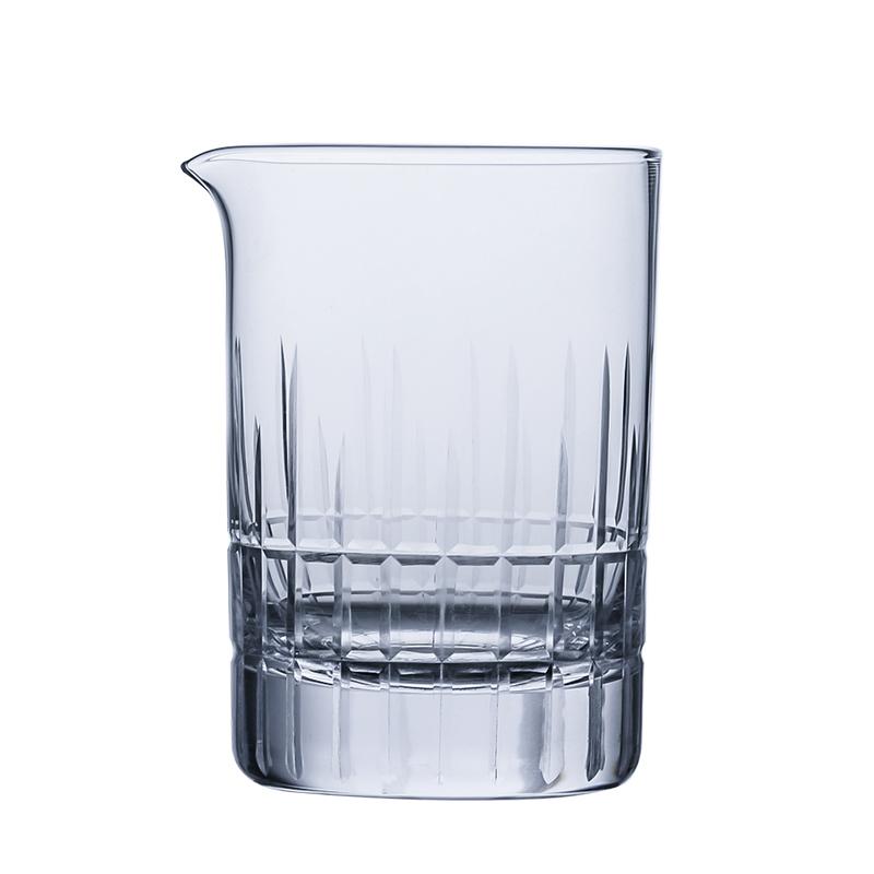 PMG01-2 CRISON Boutique Series Crystal Glass Cocktail Mixing Cup Cocktail Mixing Cup Handmade Carving