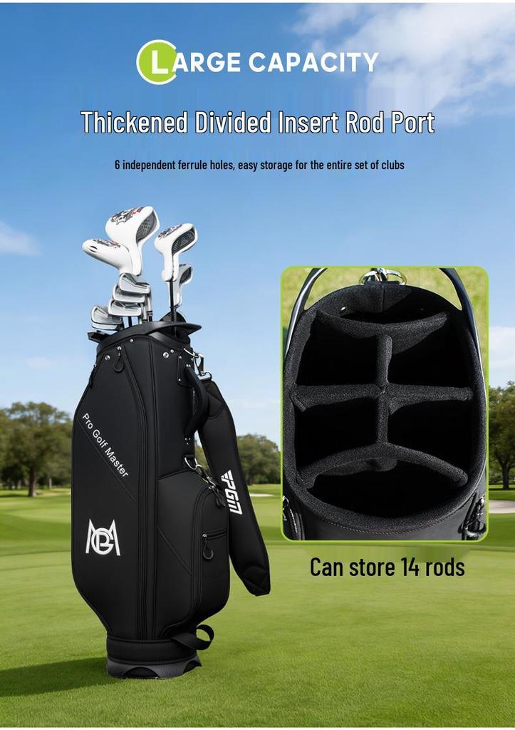 PGM Unisex Stain-Resistant Lightweight Golf Bag
