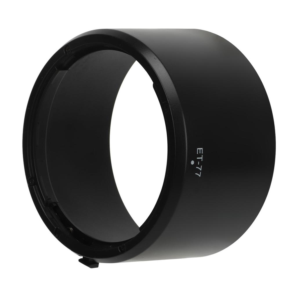 ET 77 Camera Lens Hood Shade Reversible Lens Hood Fit for RF 85mm F2 Macro IS Lens Black