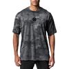 Do The Work  Muscleguys Loose Breathable Polyester Mesh O-neck Letter Printed Quick-drying Gym Sports Camouflage Short Sleeved Shirt